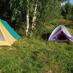 Отдых на природе с палатками